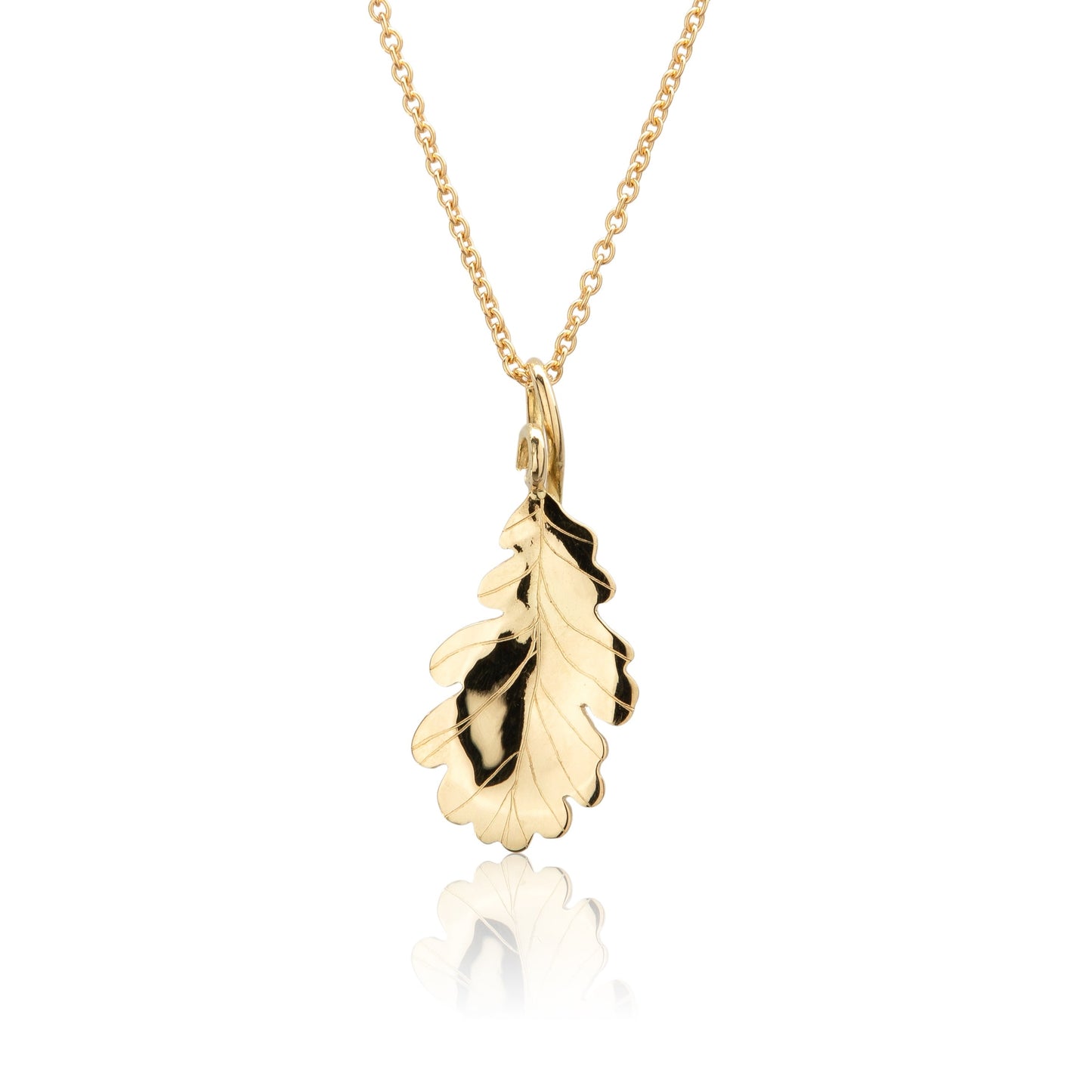 Oak Gold Pendant
