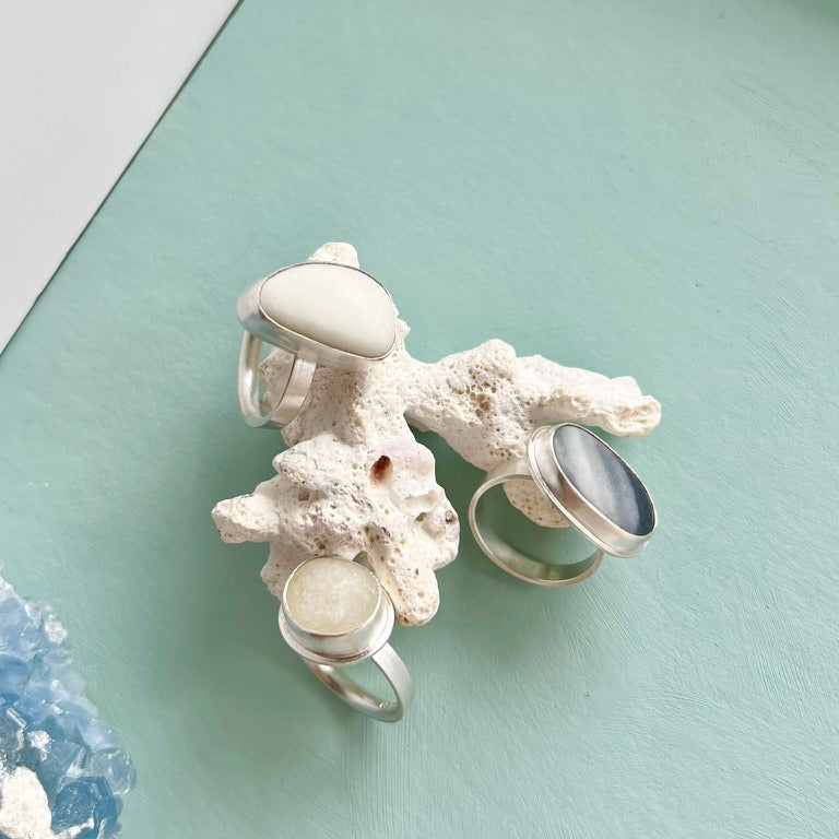 Santorini Pebble Ring 52