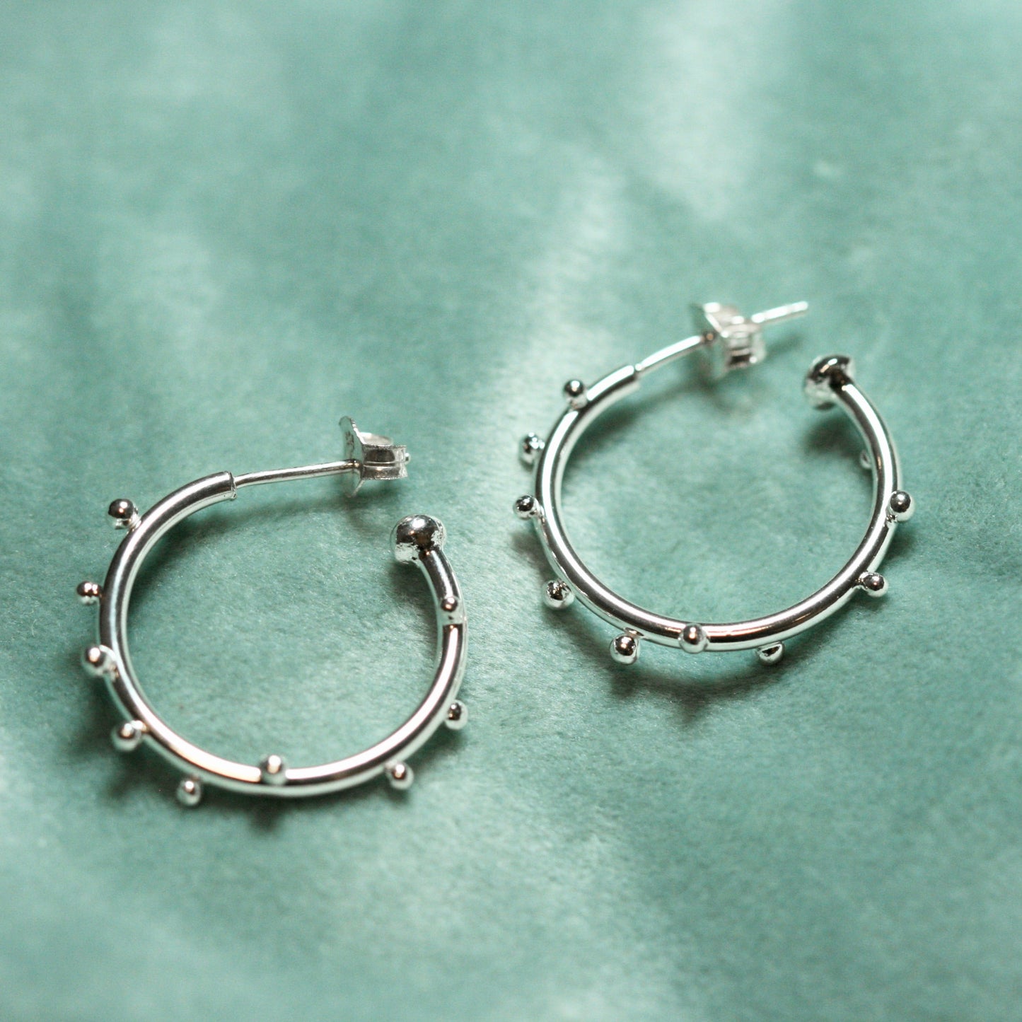 Berry Hoops øreringer sølv