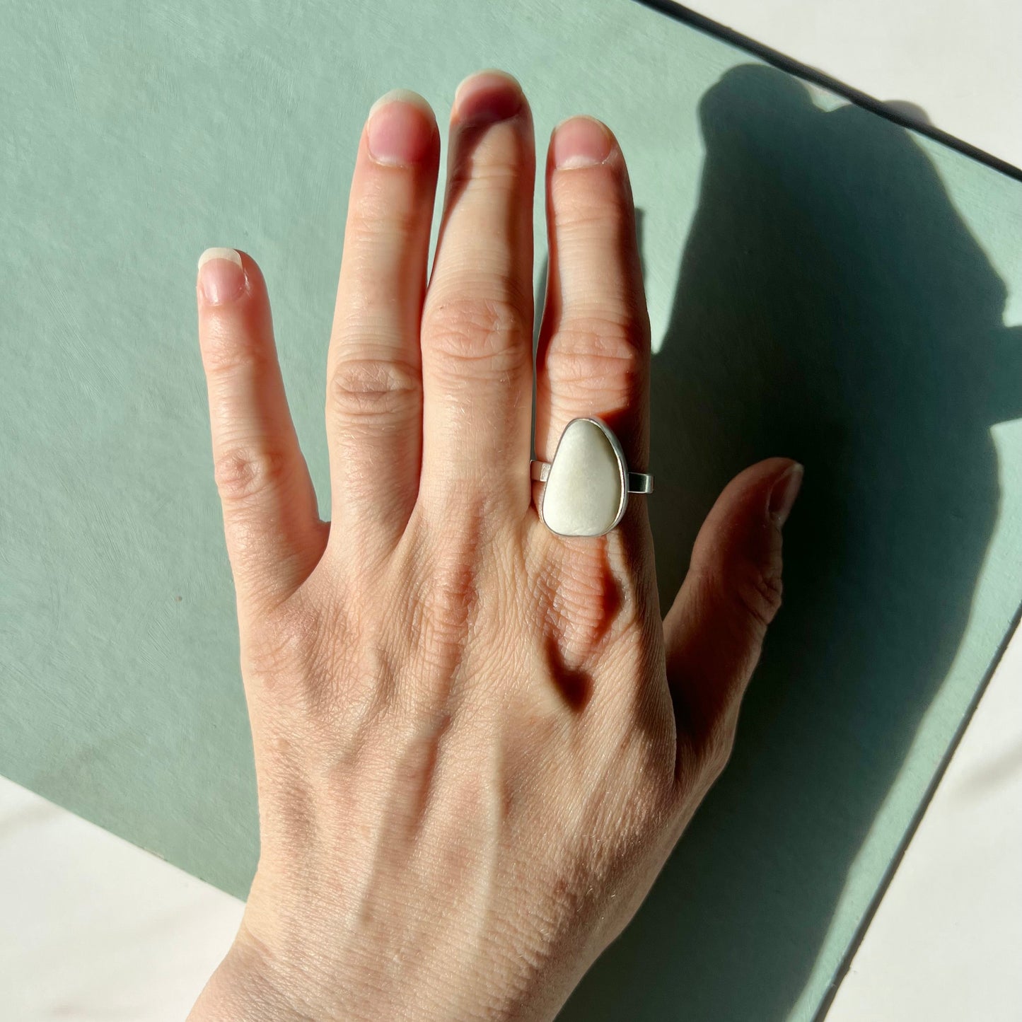 Paros Pebble Ring 57